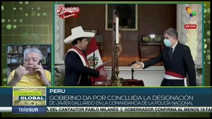 Conexión Global 31-01: Presidente Castillo acepta renuncia de Ministro del Interior