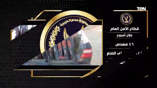 تعرف على جهود أجهزة وزارة الداخلية على مستوى الجمهورية خلال الأسبوع الماضي