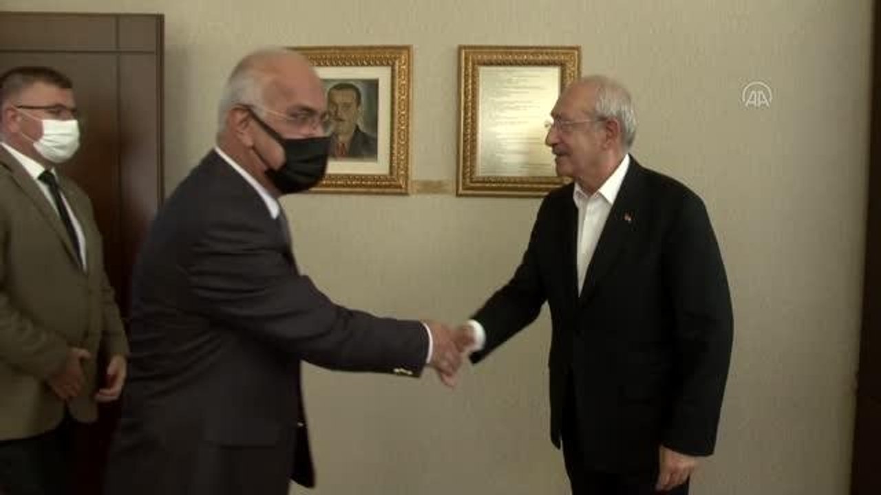 CHP Genel Başkanı Kılıçdaroğlu, Eğitim Sen heyetini kabul etti