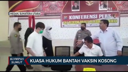 Kuasa Hukum Bantah Kliennya Suntik Vaksin Kosong