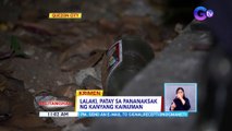 1-Lalaki, patay sa pananaksak ng kanyang kainuman... | BT