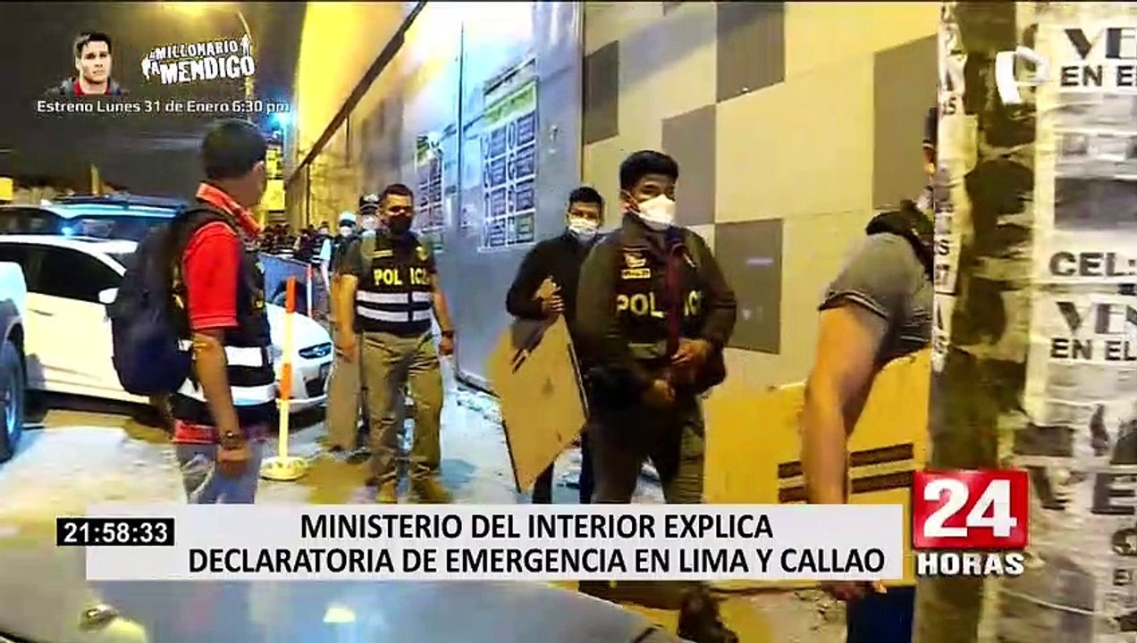 Estado de emergencia en Lima y Callao: ¿Cuáles son las restricciones que debes de conocer?