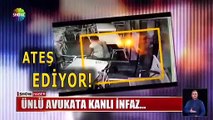 Şafak Mahmutyazıcıoğlu'na saldırı anı kamerada!