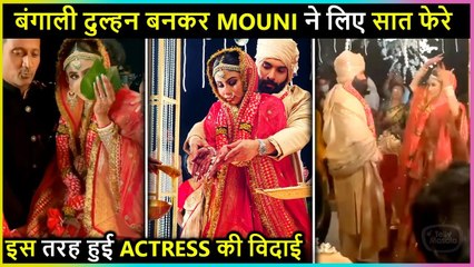 Stunning! Mouni Roy Takes Saath Phere With Hubby Suraj Nambiar | Grand Wedding