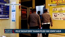 Polisi Tangkap Empat Tahanan Polsek yang Sempat Kabur