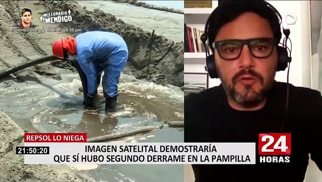 Oceana advierte que imágenes satelitales confirman segundo derrame de petróleo en litoral peruano