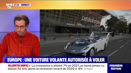 La toute première voiture volante autorisée à voler en Europe