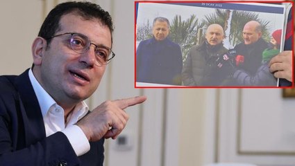 Video herunterladen: İmamoğlu'ndan bakanlara eleştiri: Fotoğrafta ben niye yokum, bizimle yan yana gelmeye korkuyorlar