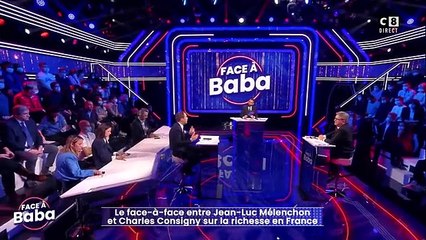 Jean-Luc Mélenchon à Charles Consigny: "Il a bien parlé le petit monsieur ... Je vous méprise avec votre diarrhée verbale"