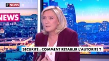 Marine Le Pen : «La situation sécuritaire dans notre pays est hors-contrôle»
