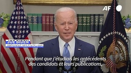 Biden s'engage à nommer une femme noire à la Cour suprême