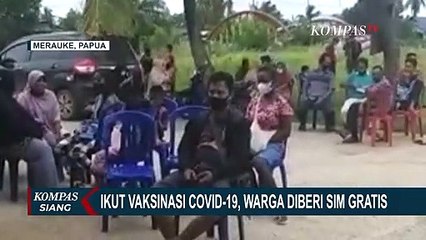 Satlantas Polres Merauke Gelar Vaksinasi Covid-19 Berhadiah SIM, Inilah Syaratnya