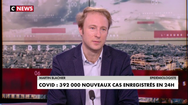 Martin Blachier : «Omicron est dans l’ordre de grandeur d’une vague de grippe »