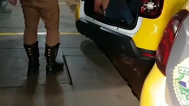 Esfaqueado no Universitário é encaminhado à Delegacia após ser acusado de agredir companheira com barra de ferro