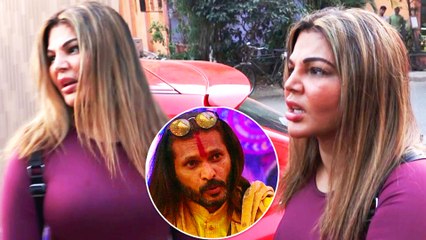 अभिजीत बिचुकले को राखी सावंत ने क्यों कहा ''तुझे मैं उल्टा लटका दूंगी'', देखे वीडियो