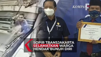 Cerita Khaerun, Sopir TransJakarta yang Gagalkan Wanita Hendak Bunuh Diri di Jembatan Jakarta Barat