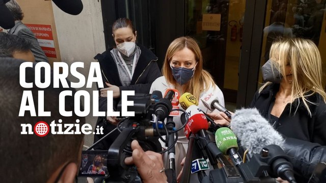 Quirinale, Giorgia Meloni: Voteremo Casellati, la sinistra non la vota perchè non ha tessera Pd?