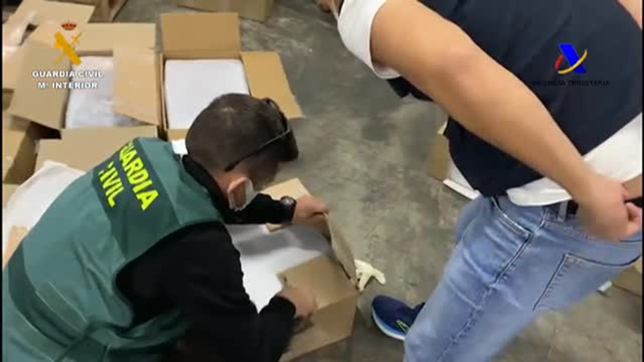 Incautadas más de dos toneladas de cocaína oculta en un contenedor en Algeciras