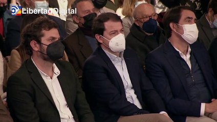 Casado dice que el 13F en Castilla y León se vota "Mañueco o sanchismo"