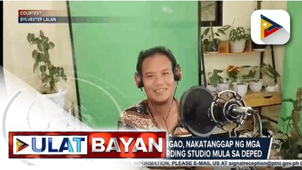 Lamut Central School sa Ifugao, nakatanggap ng mga kagamitan para sa mini recording studio mula sa DepEd