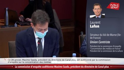 Concentration dans les médias : Maxime Saada auditionné - Les matins du Sénat (28/01/2022)