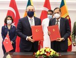 Çavuşoğlu, Sri Lankalı mevkidaşı Peiris ile anlaşma imzaladı