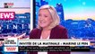 Extrait de la matinale de CNews durant laquelle Laurence Ferrari interroge Marine Le Pen sur sa nièce Marion Maréchal, qui réfléchit à rejoindre le mouvement politique d'Eric Zemmour.