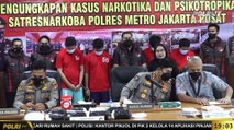 PRESISI Update 19.00 WIB : Polres Metro Jakarta Pusat Berhasil Gagalkan Peredaran Narkotika Jenis Sabu di Depok Jawa Barat