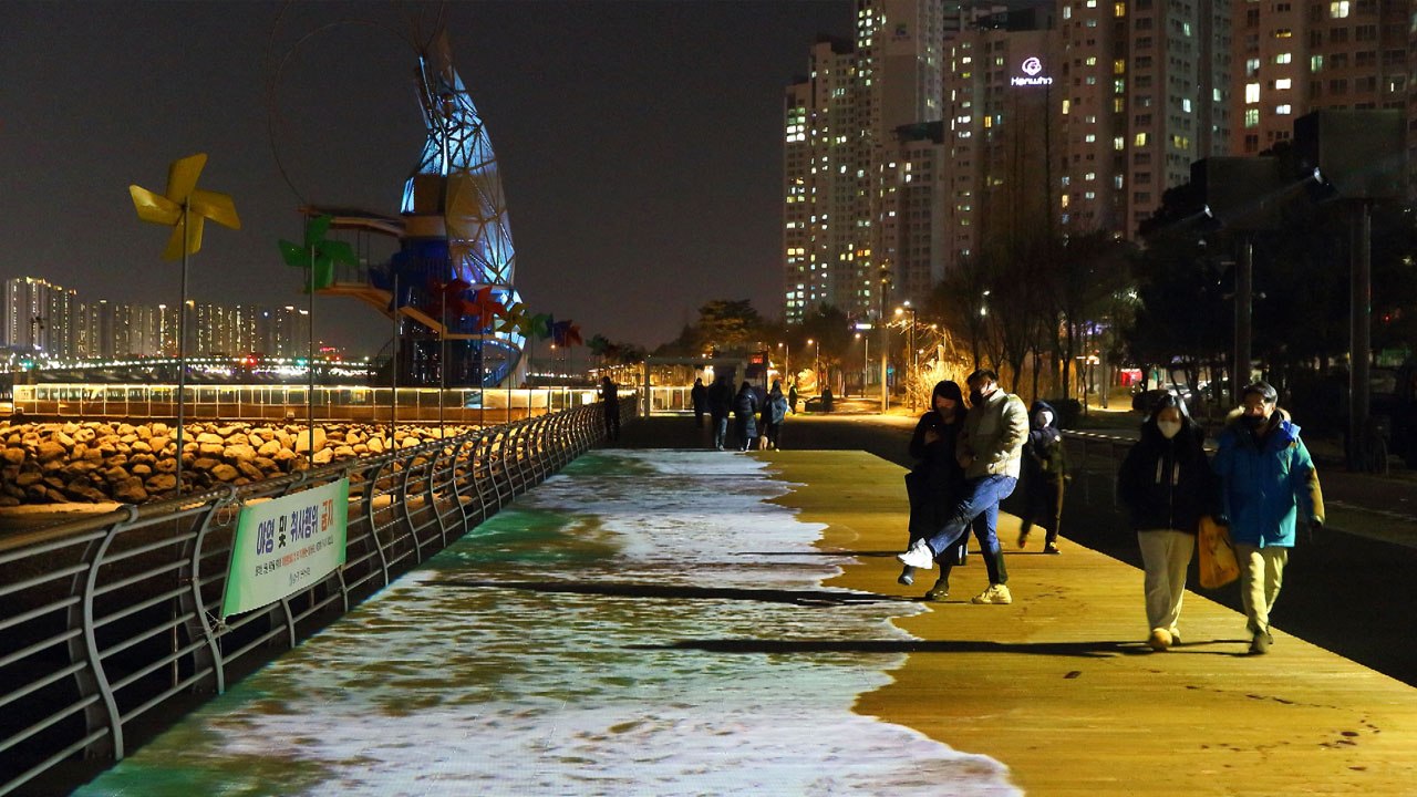 [인천] 남동구, 소래포구 해오름공원에 야간 경관 시설 조성 / YTN