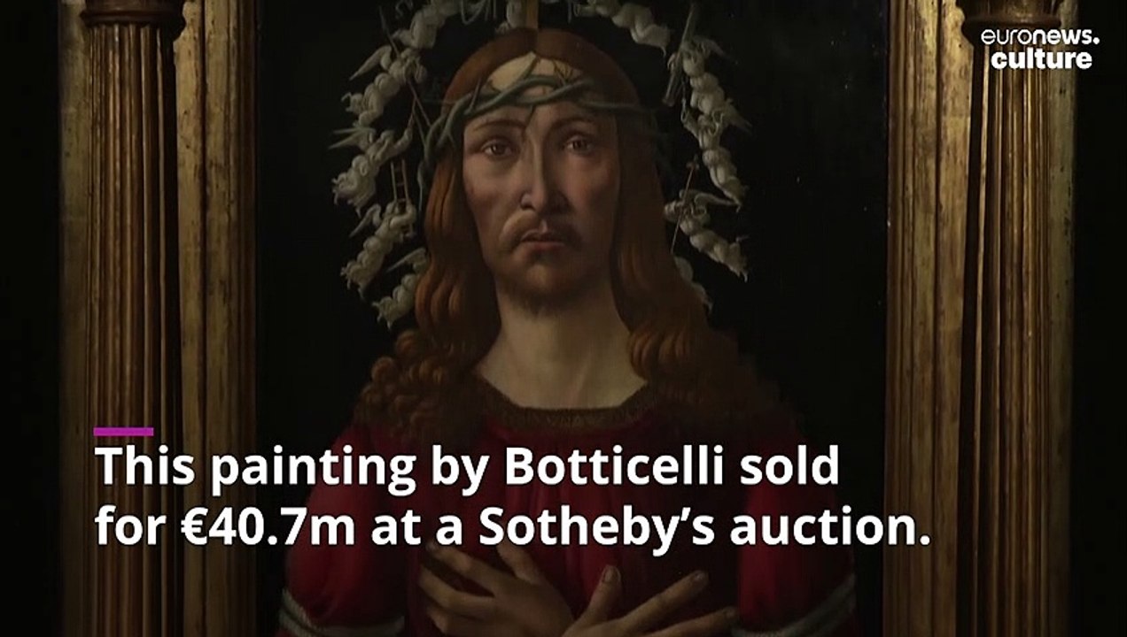 Rare Botticelli Jesus Christ portrait in Renaissance record books after €40 million sale
