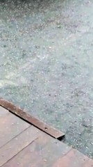 Graniza en Tacoronte: las bajas temperaturas continúan en Canarias