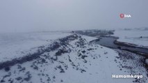 Hamamkaya ve Sakaryabaşı'ndan göz kamaştıran kış görüntüleri