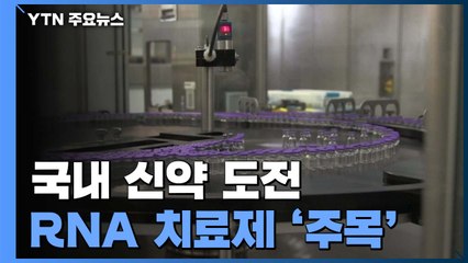 mRNA 백신 이어 RNA 치료제 '주목'...국내 신약 도전 / YTN