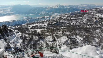 ERMENEK'TE KAR MANZARASI