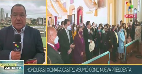 Xiomara Castro propone sus prioridades gubernamentales a la nación hondureña