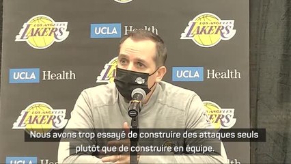 Lakers - Vogel : "Il aurait fallu faire beaucoup mieux face à une équipe comme Philadelphie"