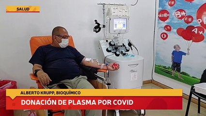 Donación de plasma por covid