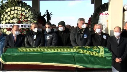 Sadettin Saran'ın babası Özbek Saran, son yolculuğuna uğurlandı