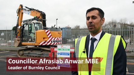 Groundbreaking ceremony signals start of major Burnley town centre development