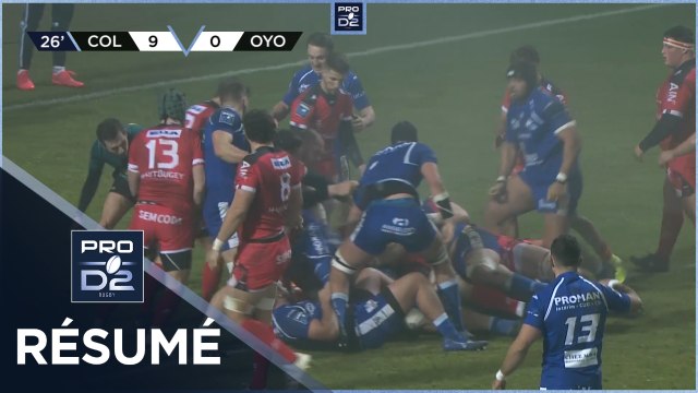 PRO D2 - Résumé Colomiers Rugby-Oyonnax Rugby: 29-17 - J19 - Saison 2021/2022