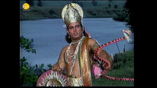 उत्तर रामायण - EP 33 - लव कुश और लक्ष्मण के बीच युध । कुश लक्ष्मण को घायल कर देते हैं | Uttar Ramayan Full Episode 33