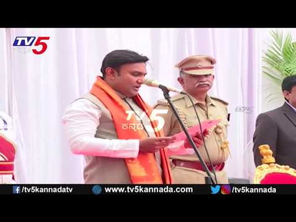 K Sudhakar Takes Oath as Cabinet Minister | BSY Cabinet 2.0 | TV5 Kannada