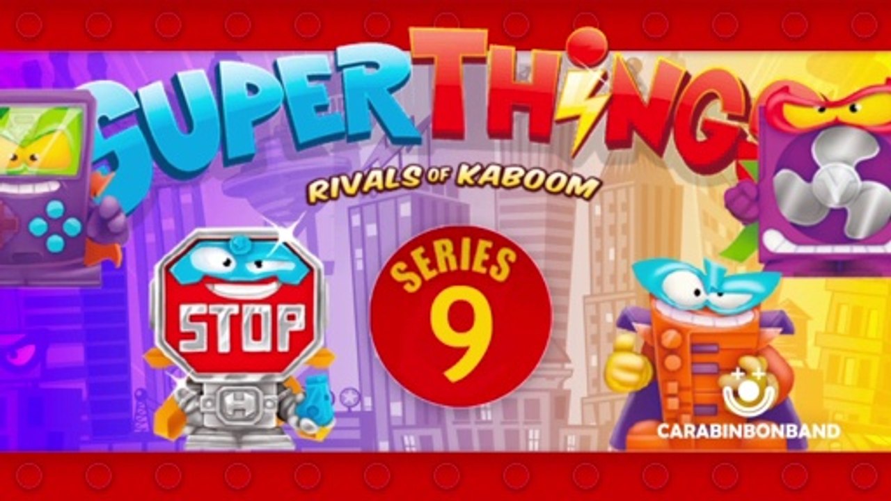 SUPERTHINGS serie 9 rivales - colección completa - By CARA BIN BON BAND