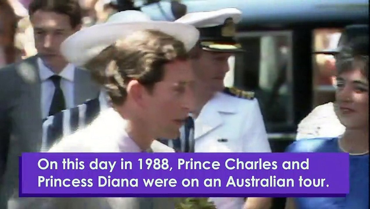 On This Day: Charles and Diana's Australian Jam...