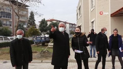 Başkan Atay, çalışmaları yerinde inceledi