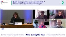 Sommet mondial sur la santé mentale - 5-6 octobre 2021 - Atelier 2 (EN)