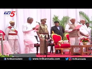 Srimanth Patil Takes Oath as BSY Cabinet Minister | TV5 Kannada