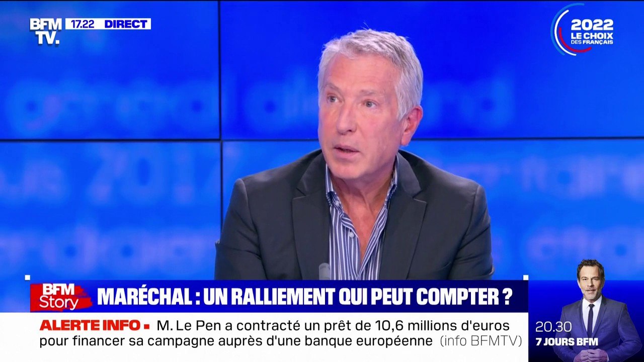 Candidature de Marine Le Pen: "Il nous manque plusieurs dizaines de signatures", explique Philippe Ballard (@BallardPhilippe)