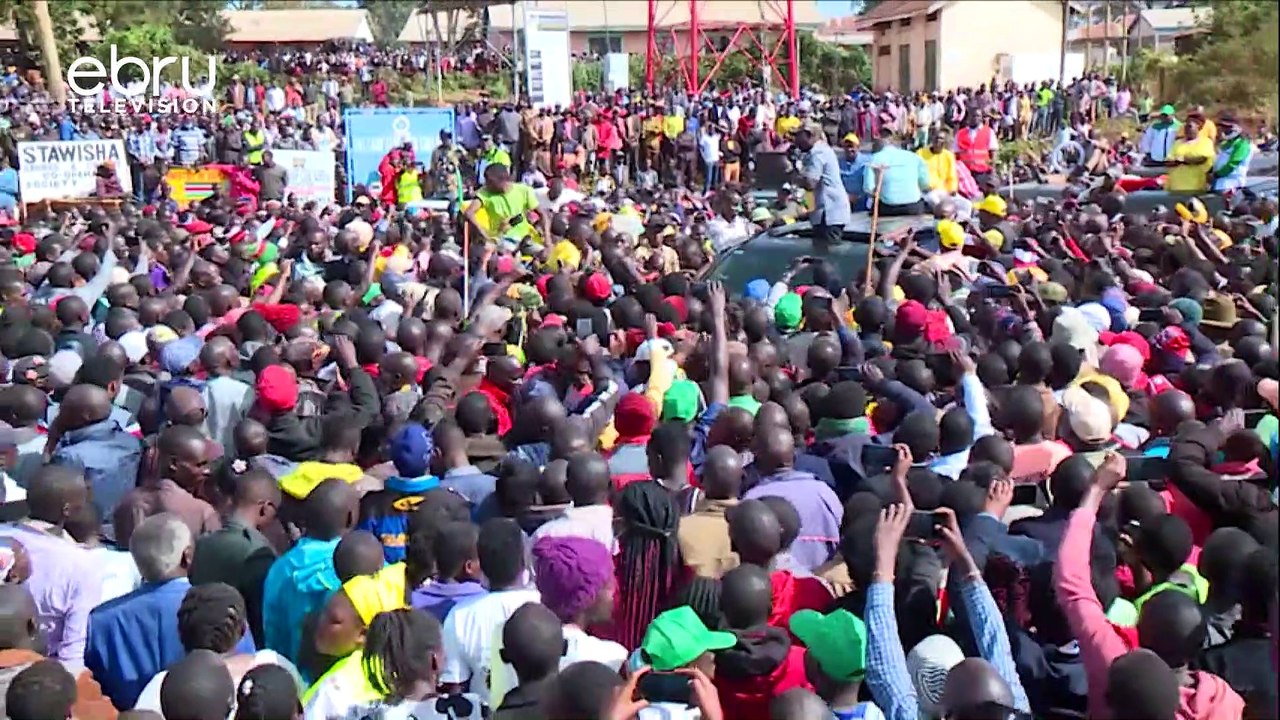 Naibu Wa Rais William Ruto Amepiga Hema Eneo La Magharibi