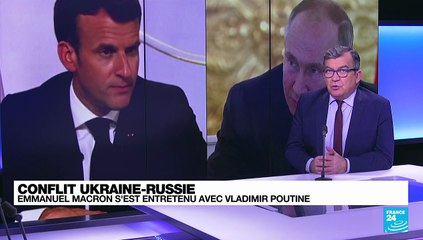 Crise ukrainienne : Emmanuel Macron prend la tête des négociations avec Vladimir Poutine